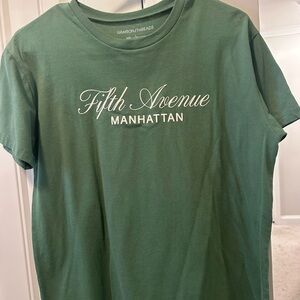 Grayson Threads Olive 'Fifth Avenue Manhattan' Tee